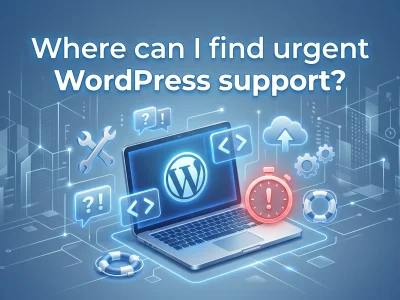 Where can I find urgent WordPress support?